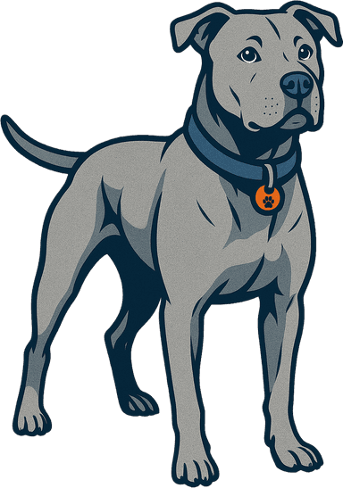 Axel, mascot of Motor City Mutts