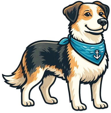 River, mascot of First Coast Tails