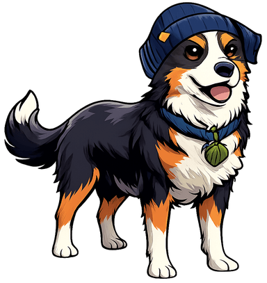 Skye, mascot of Seawall Snouts